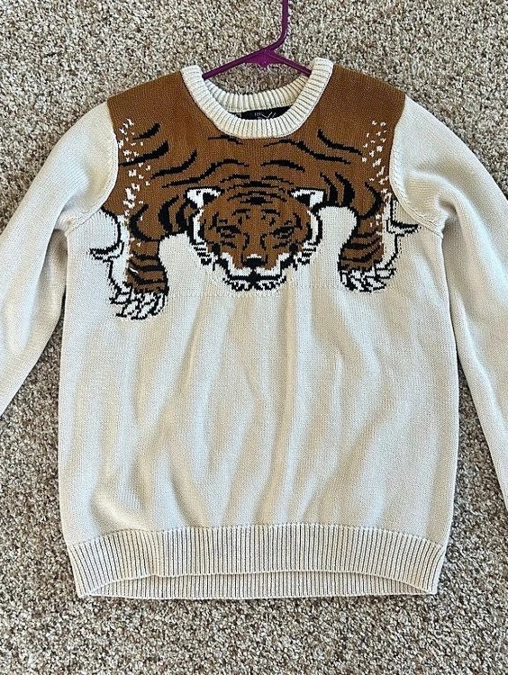 Rare Forever 21 Tiger Sweater